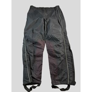 Harley Davidson Men's‎ Riding Pants Black XXL Rainproof Elastic Waist Zip Legs